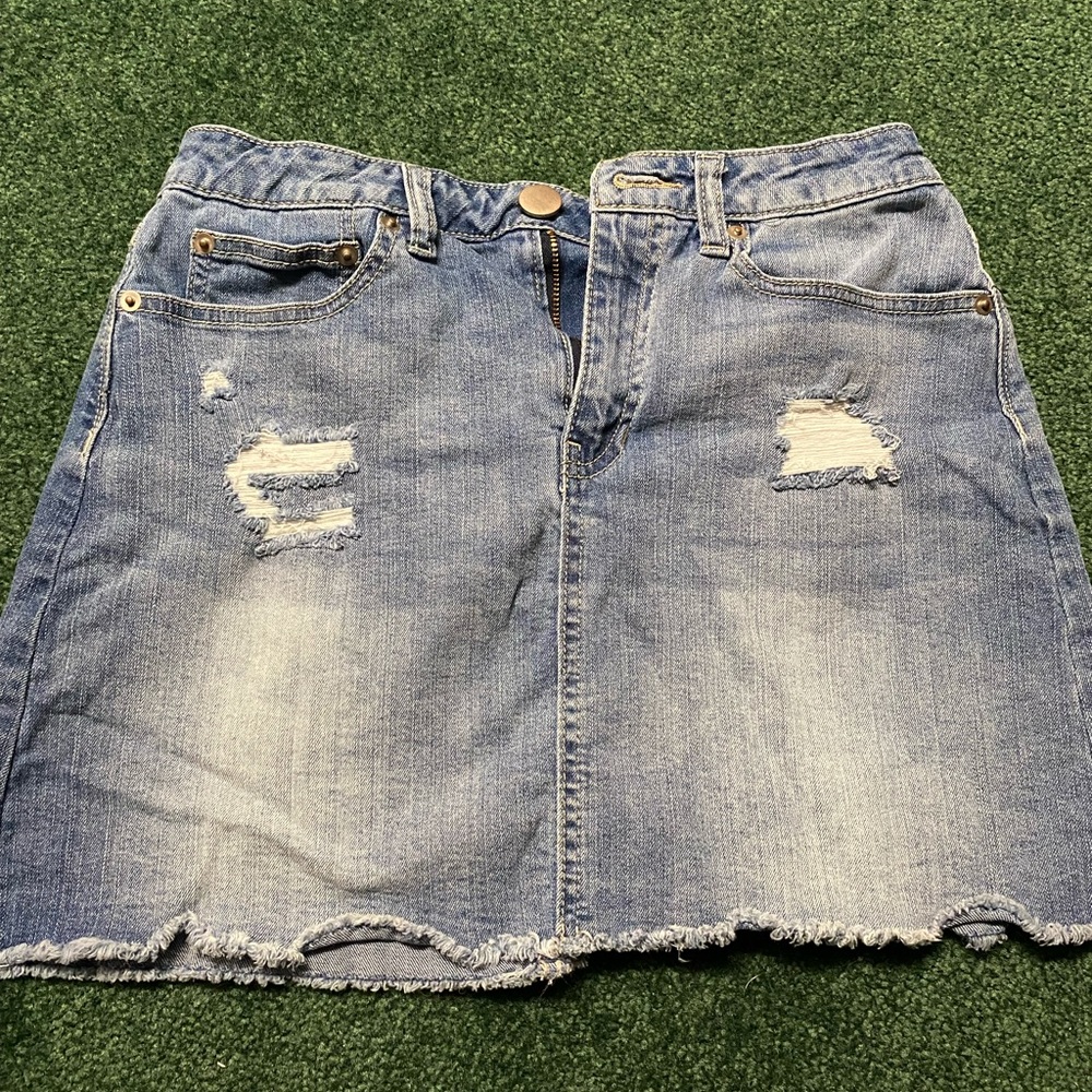 Denim skirt